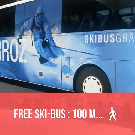 Red Apple Carroz Duplex De Charme Wifi Parking Balcon Tv Ski-bus Les Carroz d'Araches